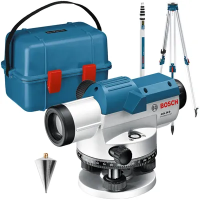 Image de Appareil de nivellement optique GOL 26 D, avec pied de construction BT160, jauge GR 500