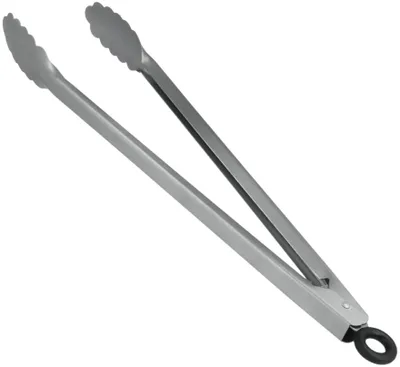 Obrázek produktu pro metaltex 250976010 metaltex kleště na grilování, nerezová ocel, délka: 390 mm