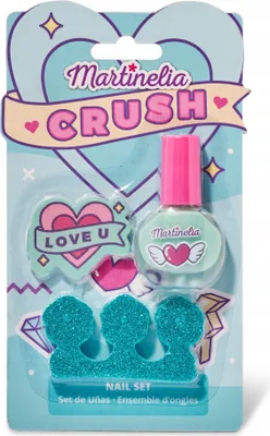 Produktbild von MARTINELIA | Nagelset für Kinder - 3 Farben - Kreatives Design - Perfekter Maniküre Spaß