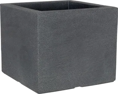 Produktbild von Geli Pflanztopf Kubus 40 x 40 x 34 cm anthrazit
