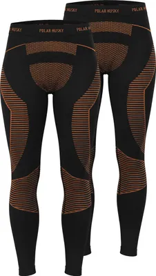 Produktbild von normani 2 x Thermounterhose Lange Skiunterwäsche für Damen