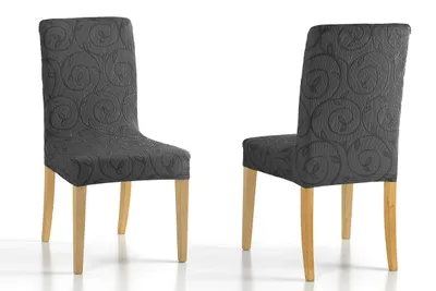 Obrázok produktu pre Poťah na stoličku Martina Home, pre operadlo, farba antracit