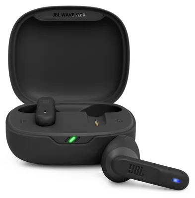 Produktbild von JBL Wave Flex 2 Wireless In-Ear Headset – Bluetooth, Black