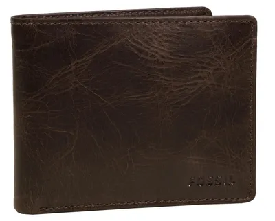 Produktbild von Fossil Herren Geldbörse DERRICK Passcase Leder Braun ML3771-201