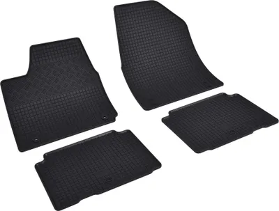 Image de Jeu de tapis de sol en caoutchouc Rigum pour Hyundai Ioniq 5, année 2021- + Kia EV6, année 10/2021-