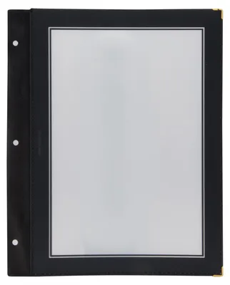 Produktbild von Securit Menü Speisekarte| Menümappe A4 Inserts - Black