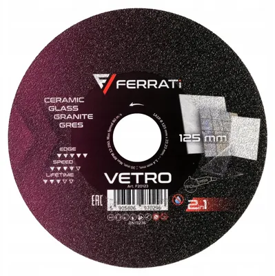 Imagen del producto de Disco de diamante Ferrati, 125 mm