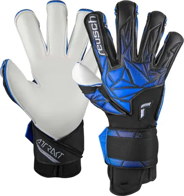 Produktbild von Reusch Attrakt Re:grip Torwarthandschuhe Blau 9.5 Blau 9.5