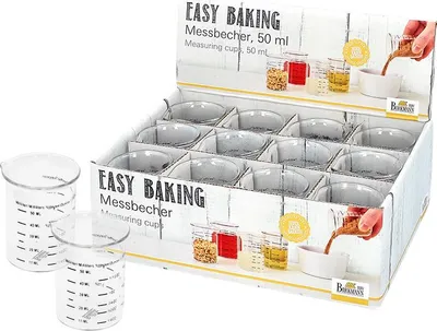 Immagine prodotto di Caraffa dosatrice in vetro da 50 ml "Easy Baking"