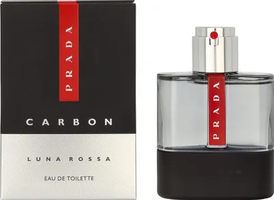 Produktbild von Prada Luna Rossa Carbon, Männer, 50 ml, Nicht nachfüllbare Flasche, Spray, ALCOHOL DENAT., WATER, FRAGRANCE, LIMONENE, LINALOOL, ETHYLHEXYL METHOXYCINNAMATE, COUMARIN,...
