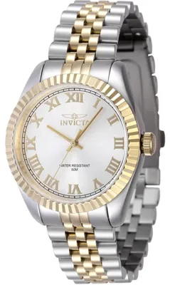 Produktbild von Invicta Specialty 47414 Damenarmbanduhr - Quartz Bewegung - Edelstahl mit silbernem Zifferblatt - 36 mm