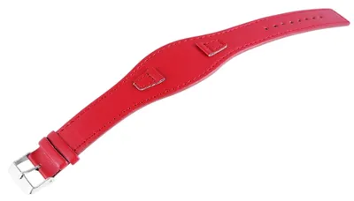 Produktbild von Kunstlederion-Uhrenarmband, pink, 10 mm