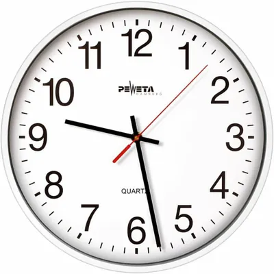 Image de PEWETA 44.130.211 Wanduhr weiß