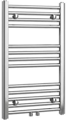Immagine prodotto di Radiatore da bagno Benito - attacco centrale da 50 mm / laterale - 209 W - cromato - 700x450 mm