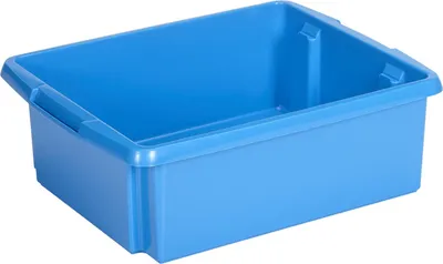 Produktbild von Sunware Drehstapel-Box Nesta 17 L blau 45,5 x 36 x 14,5 cm