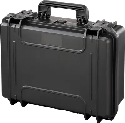 Produktbild von MAX 430 wasserdichter und staubdichter Koffer in schwarz IP 67