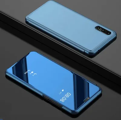 Produktbild von Handyhülle für Huawei P20 Lite Smart Cover Schutzhülle Clear View Case Blau