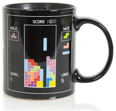 Obrázok produktu pre Master Hrnček Tetris 330ml čierna