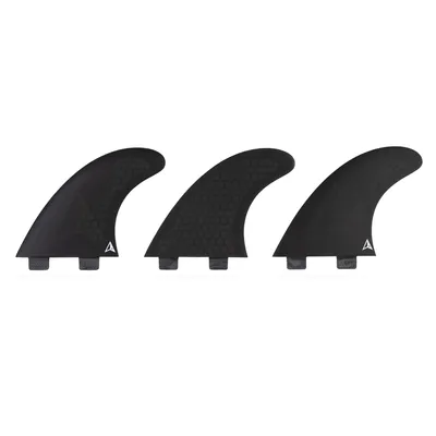 Produktbild von ROAM Thruster Fin Set Allround Med two tab Schw