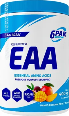 Produktbild von 6PAK Nutrition | EAA Powder Mango and Passion Fruit