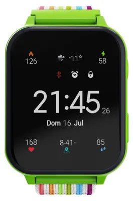 Immagine prodotto di Orologio intelligente CANYON Alfie KW-37 VERDE, 1,69" IPS, IP66, Nano-SIM, chiamata bidirezionale, 16 giochi, 512MB, MP3 Studio&Gioco