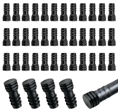 40er-Set Bewässerungsrohrstopfen 16 mm, UV-beständig