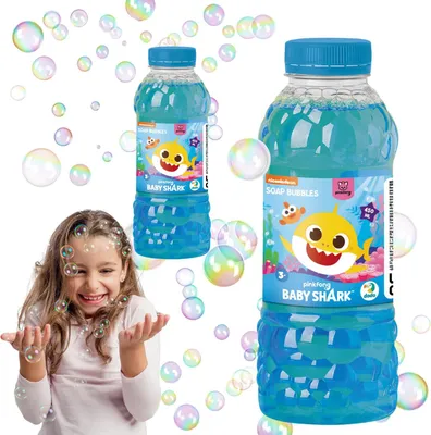 Obrázok produktu pre Baby Shark tekutina na bublinky pre deti 450 ml 200521