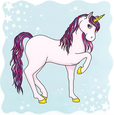 Produktbild von 20 Servietten Unicorn - Rosa Einhorn 33x33cm