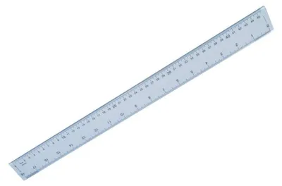 Produktbild von Lineal Kunststoff unzerbrechlich, 50 cm, für präzises Messen