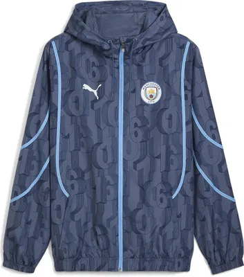 Immagine prodotto di Puma MCFC Prematch Woven Jacket - blu, Taglia:S