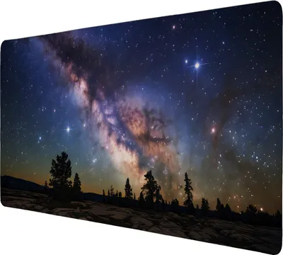 Produktbild von Milchstraße im Universum Schreibtischunterlage 89x40cm XXL Mauspad -