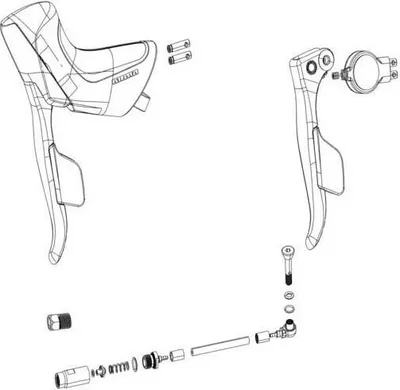 Produktbild von SRAM RED MY25 Bremshebel links - Leichtgewichtiger High-Performance Hebel für...