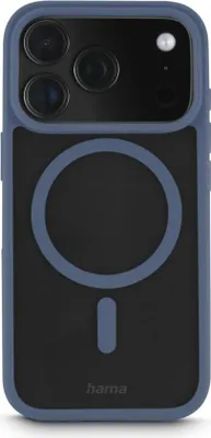 Obrázek produktu pro Hama Frame Protect, Obal, Apple, iPhone 17 Pro, 16 cm (6.3"), Modrá, Průhledná