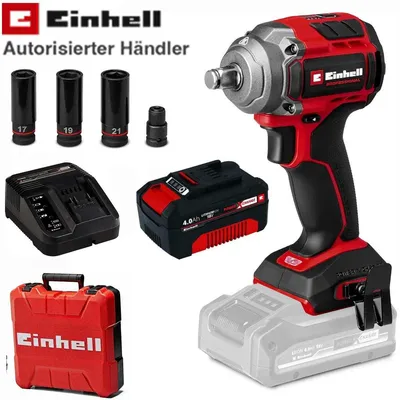 Produktbild von Einhell Akku-Schlagschrauber TP-CW 18/350-C Li BL 350 Nm +Akku 4.0 Ah.Koffer