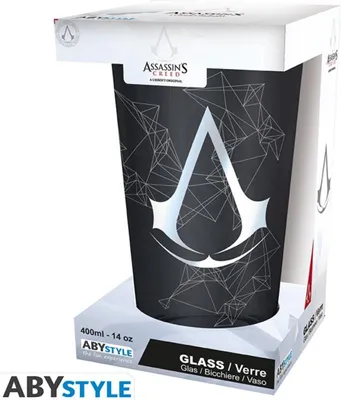 Obrázek produktu pro ABYstyle Assassin's Creed, Černá, Stříbrná, 1 kusů, Kužel, Matný
