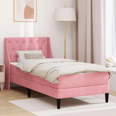 Obrázek produktu pro Maison Exclusive – postel s matrací Rosa 100 x 200 cm, samet