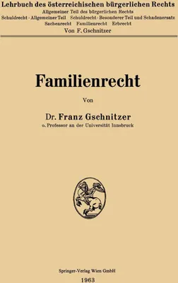 Produktbild von Familienrecht