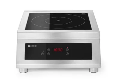 Produktbild von HENDI Induktionskocher digital 5000 D XL 400V