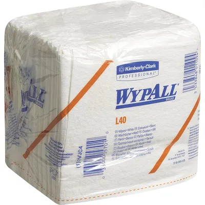 Zdjęcie produktu dla Wypall® 7471 chusteczka L40 - 1-warstwowa, biała, opakowanie 56 chusteczek