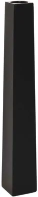 Immagine prodotto di Portacandele OBELISK in fibra di vetro, nero, 11x11x80 cm