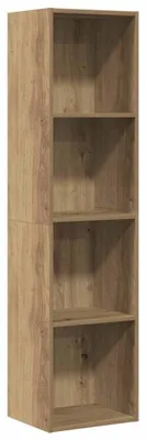 Image de vidaXL Bibliothèque/armoire TV Artisan-Chêne 36x30x143 cm Bois composite