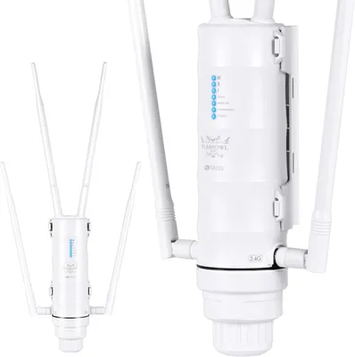 Obrázek produktu pro FLASHOWL, Wi-Fi opakovač pro venkovní použití, rychlost 1200 Mbps, vodotěsný, zesilovač signálu a router pro zahradu