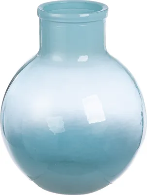 Produktbild von GILDE Vase bauchig "Novelle" blau H. 31 cm, 57584