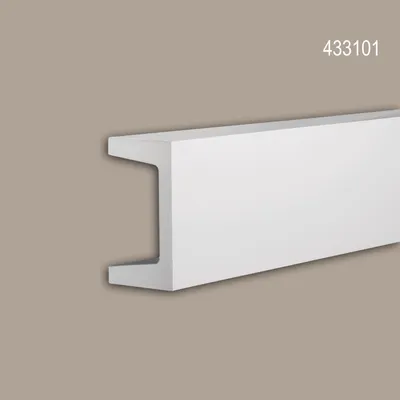 Produktbild von Profhome 433101 Friesleiste Fassadenprofil Zierleiste Stuckleiste 2 m