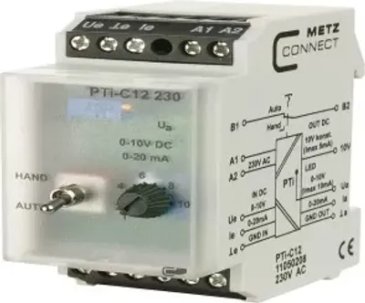 Immagine prodotto di METZ CONNECT PTi-C12 230 V AC Convertitore seriale/Ripetitore/Isolatore Verde (11050208)