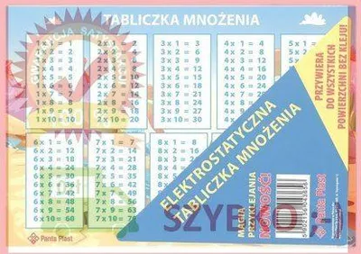 Obrázek produktu pro Elektrostatická násobící tabulka