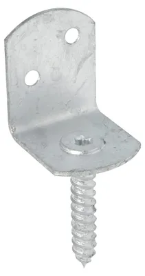 Produktbild von Alberts 213459 Flechtzaunhalter L-Form | in verschiedenen Ausführungen | feuerverzinkt | Gesamthöhe 83 mm
