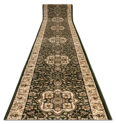 Image de Tapis de couloir HEAT-SET ROYAL AGY 0521 vert 150 cm vert 150x140 cm