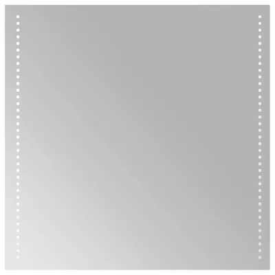 Obrázek produktu pro vidaXL LED zrcadlo do koupelny, průhledné, 60 x 60 cm, tvrzené sklo