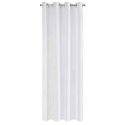 Image de EUROFIRANY | Rideau - 140 x 250 cm - rideau blanc - Lisse